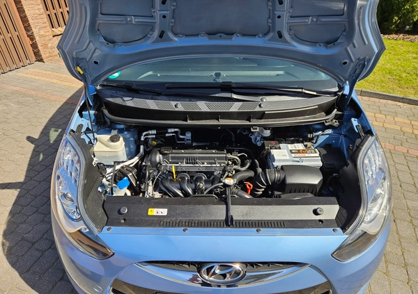 Hyundai ix20 cena 33400 przebieg: 148369, rok produkcji 2012 z Zgierz małe 106
